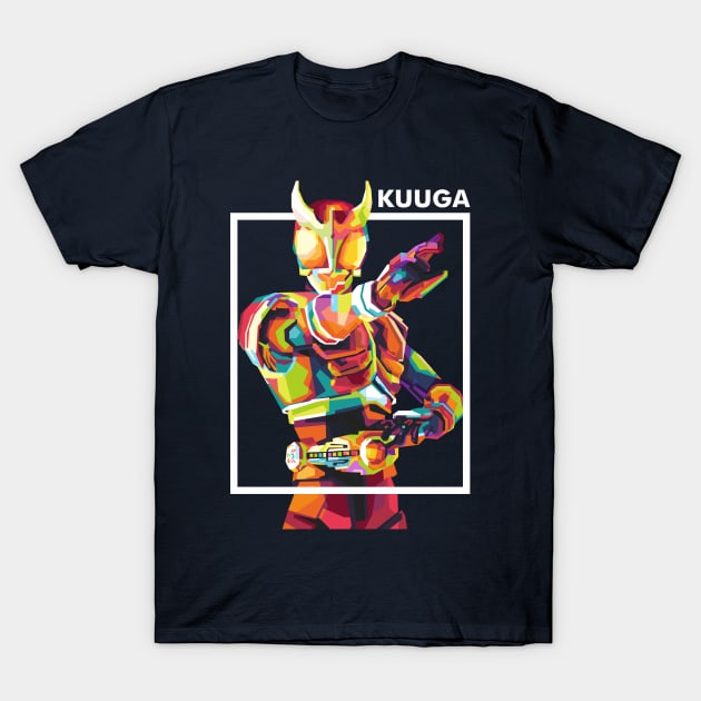 KAMEN RIDER KUUGA T-Shirt by desilutfiaa